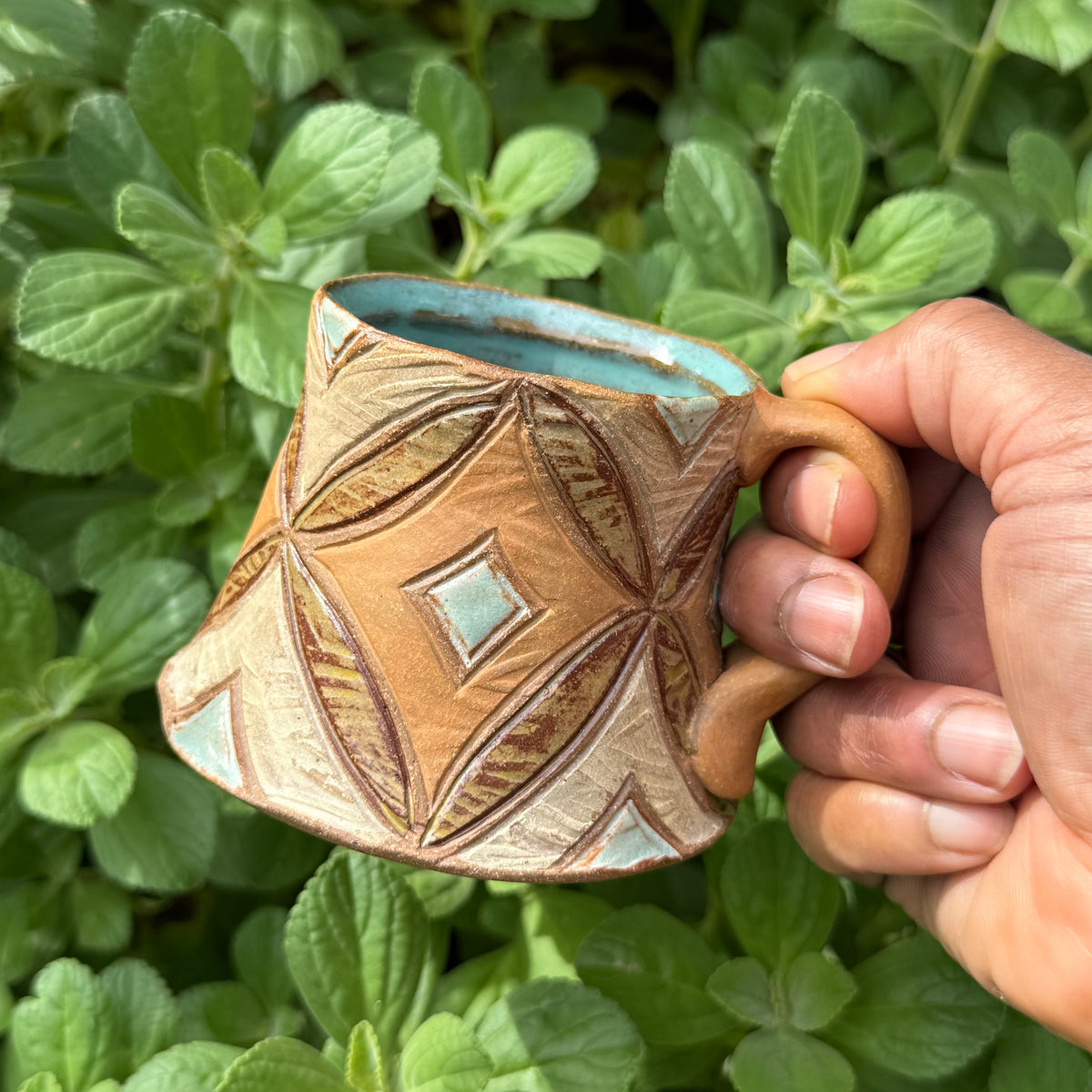 Small Earth Tone Mug