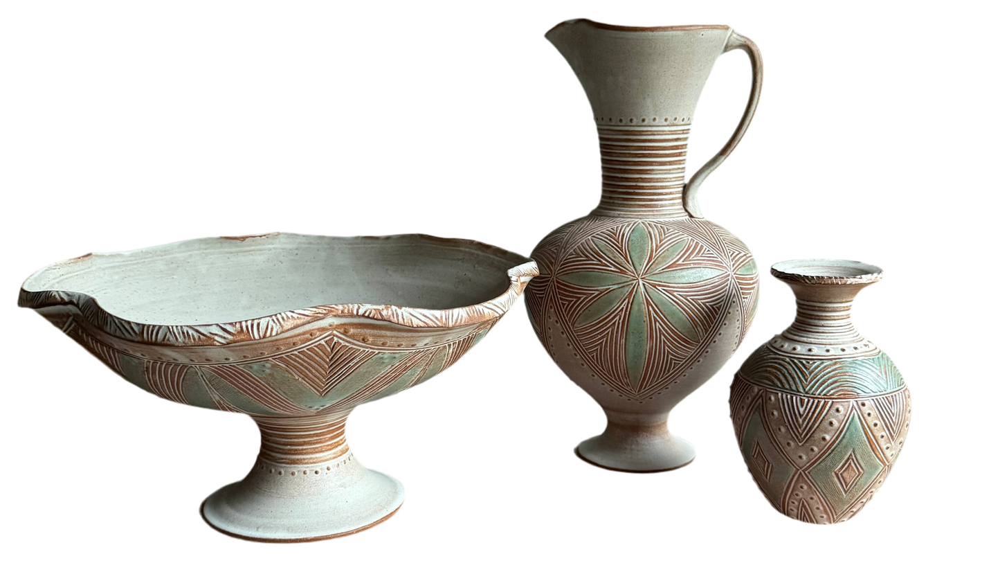 Pedestal Pitcher
