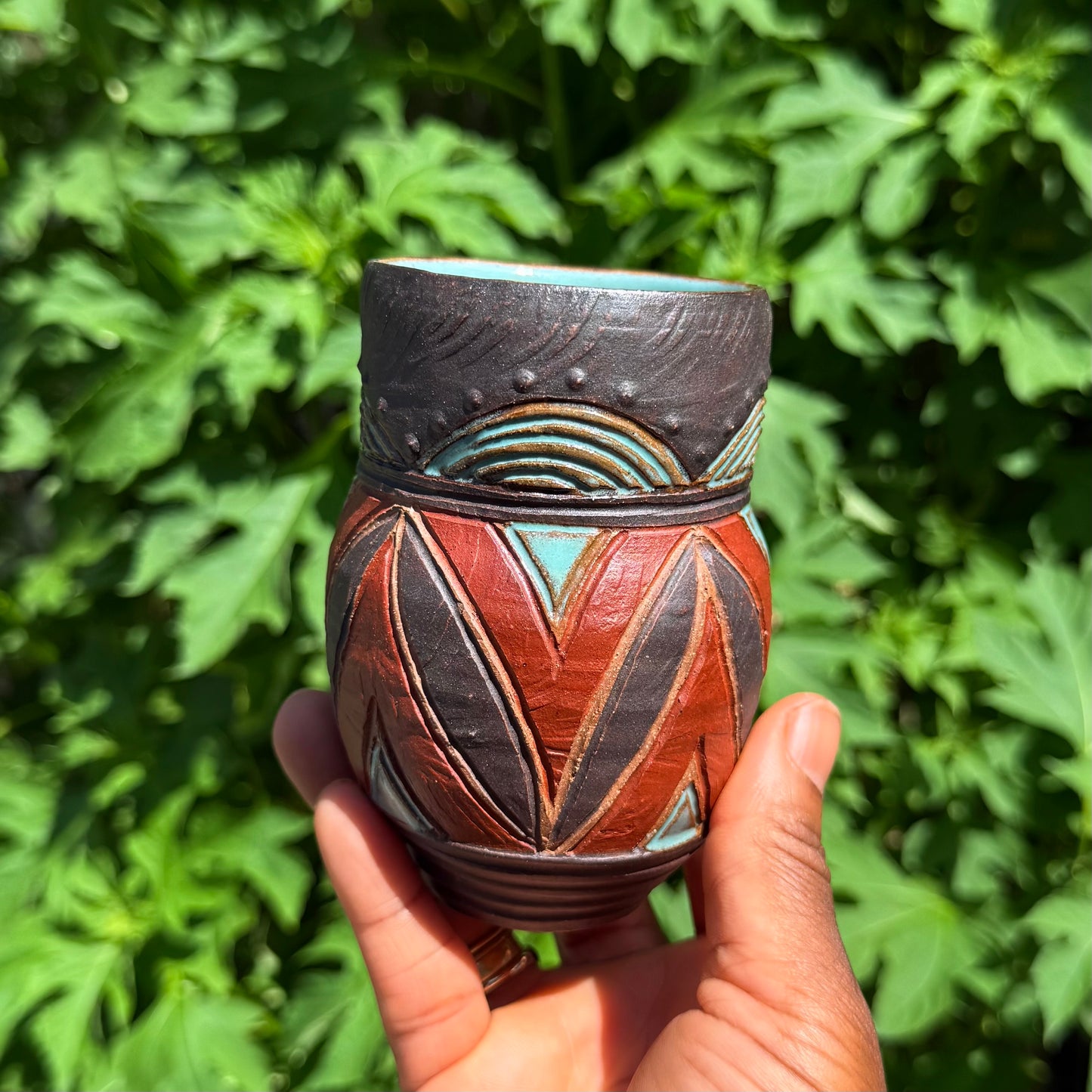 Earth Tone Tumbler