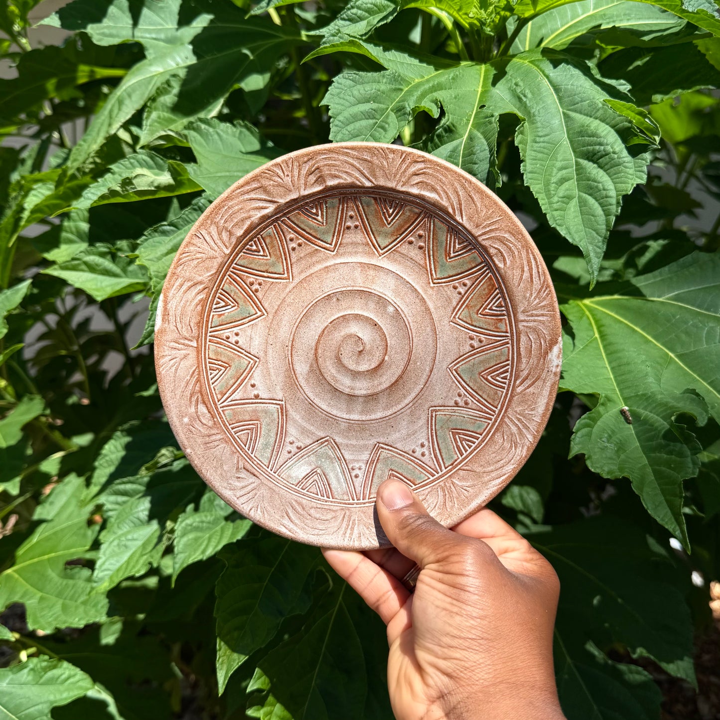 Stamped Rim Bowl