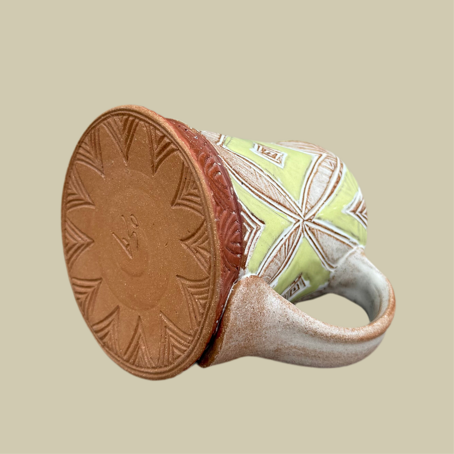 Chartreuse Diamond Mug