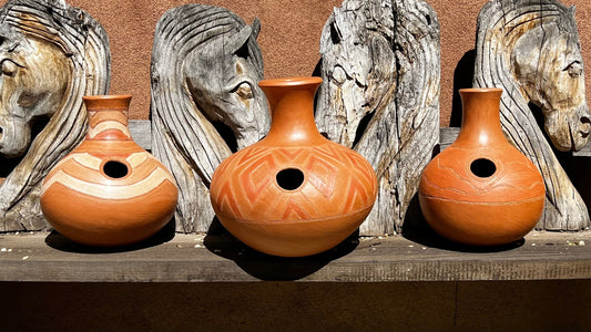 Smoke Fired & Micaceous Pottery