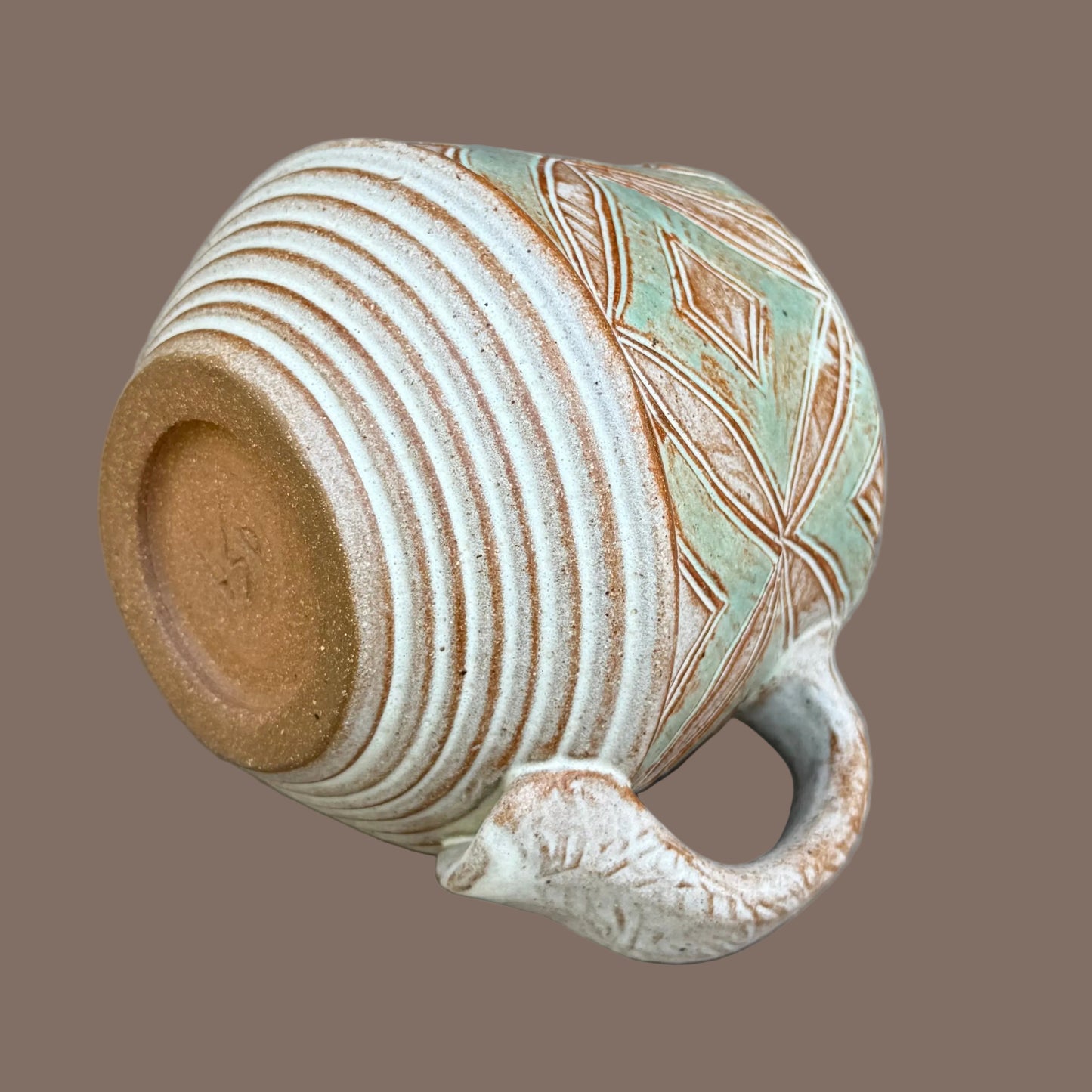 Carved Coffee Cup