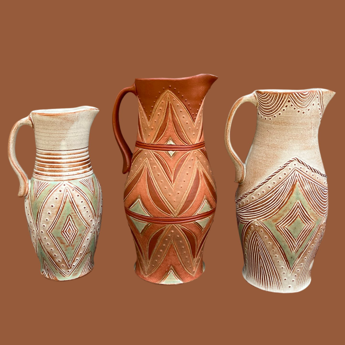 Earth Tone Pitcher