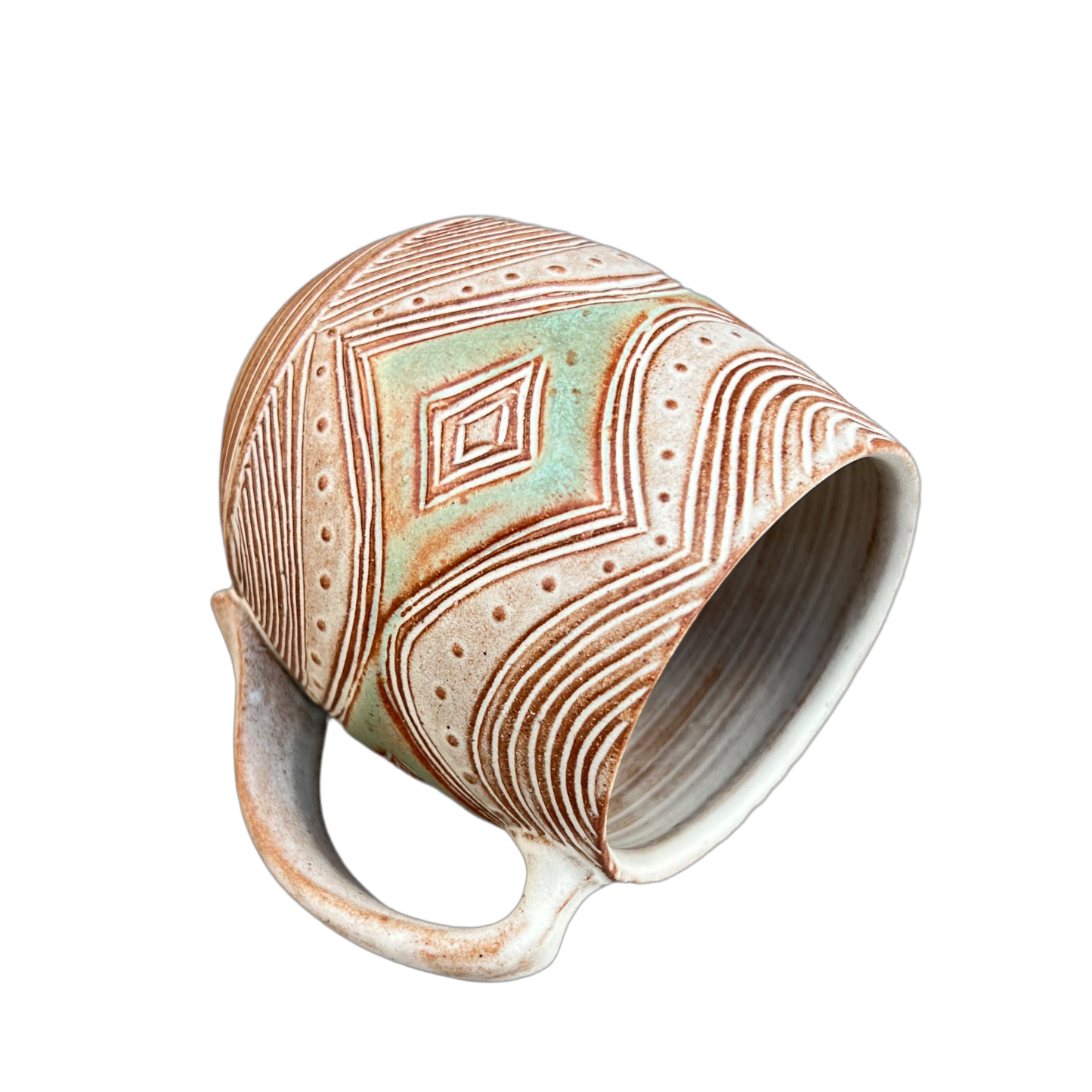 Carved Coffee Cup