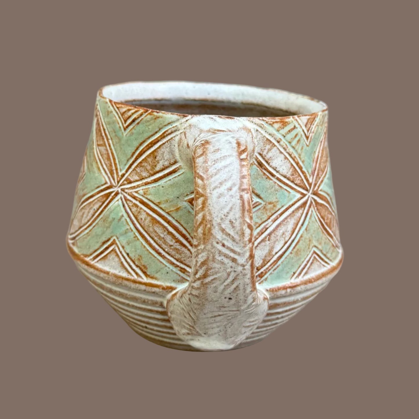Carved Coffee Cup