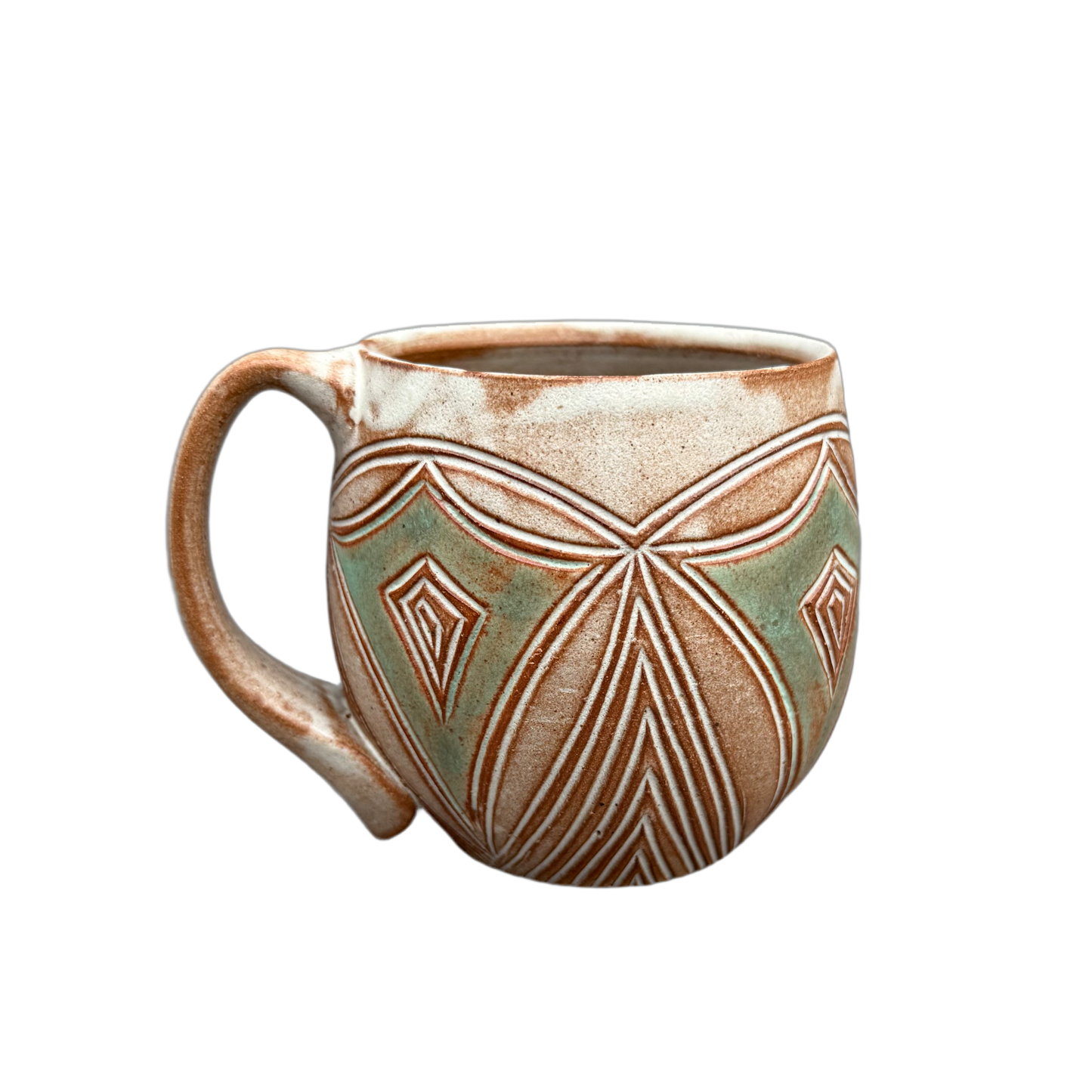 Carved Coffee Cup