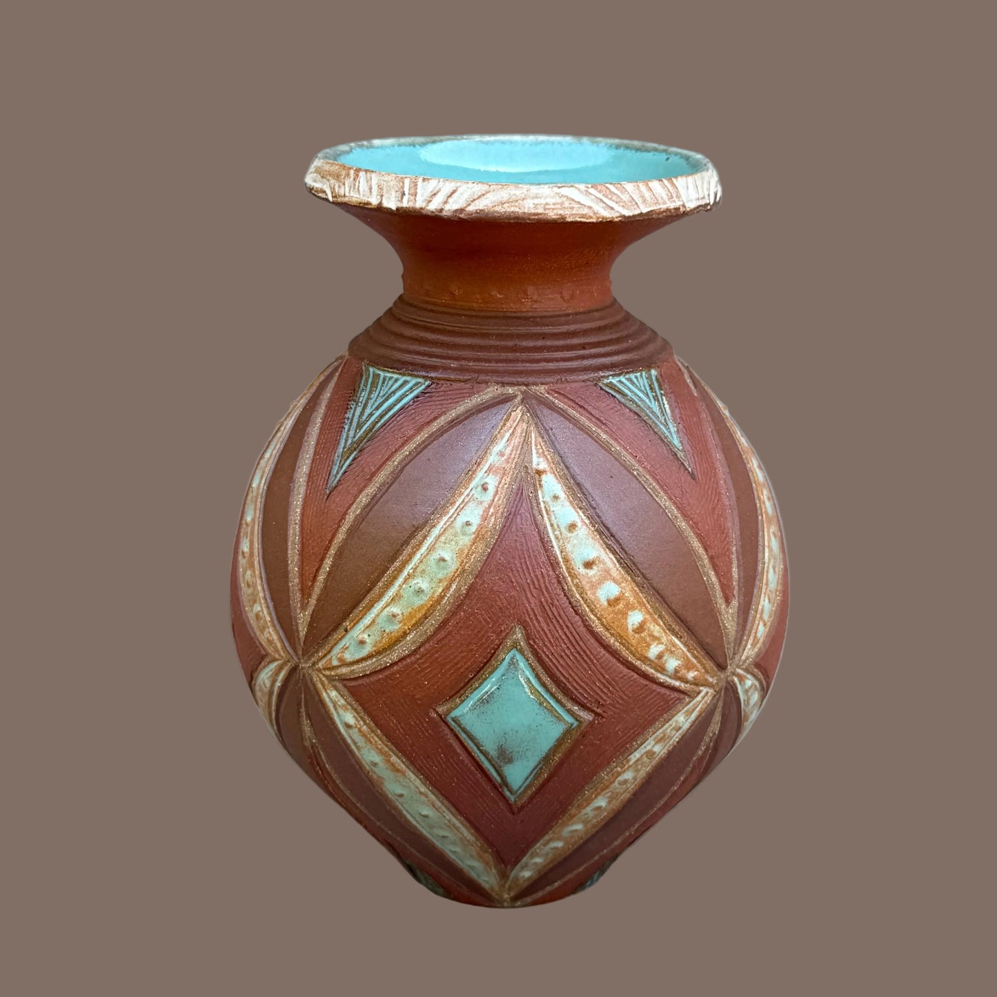 Earth Tone Vase