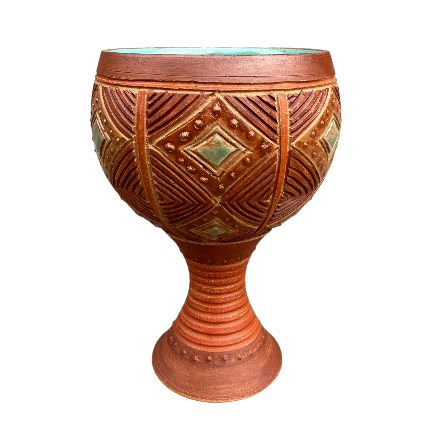 Earth Tone Goblet