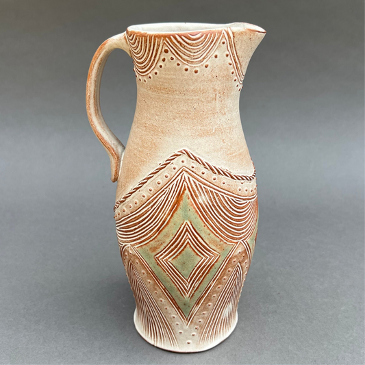 Coil Decorated Pitcher