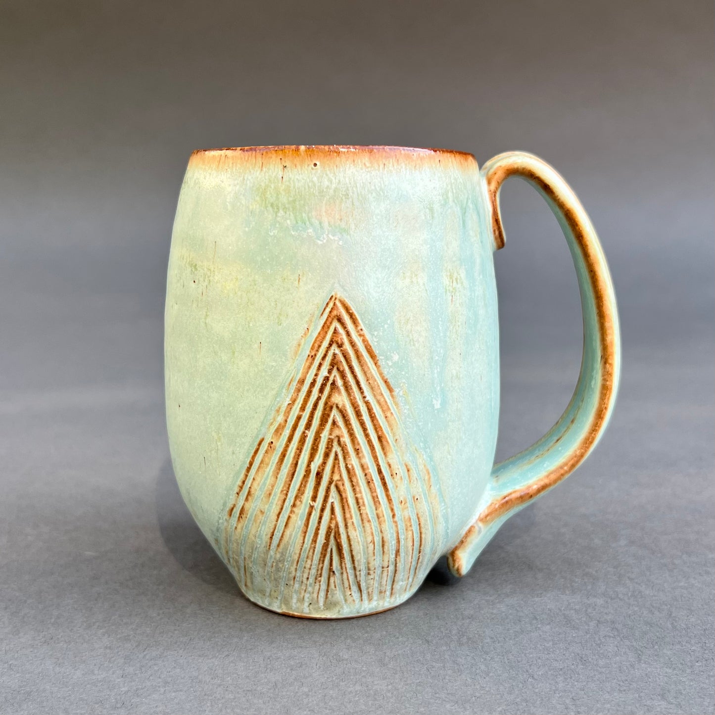 Copper V Mug