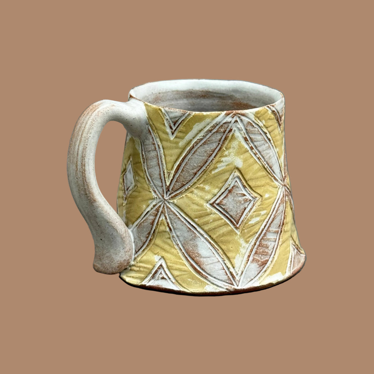 Yellow Diamond Mug