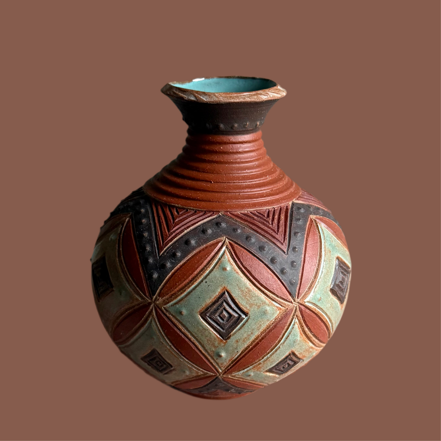 Earth Tone Vase