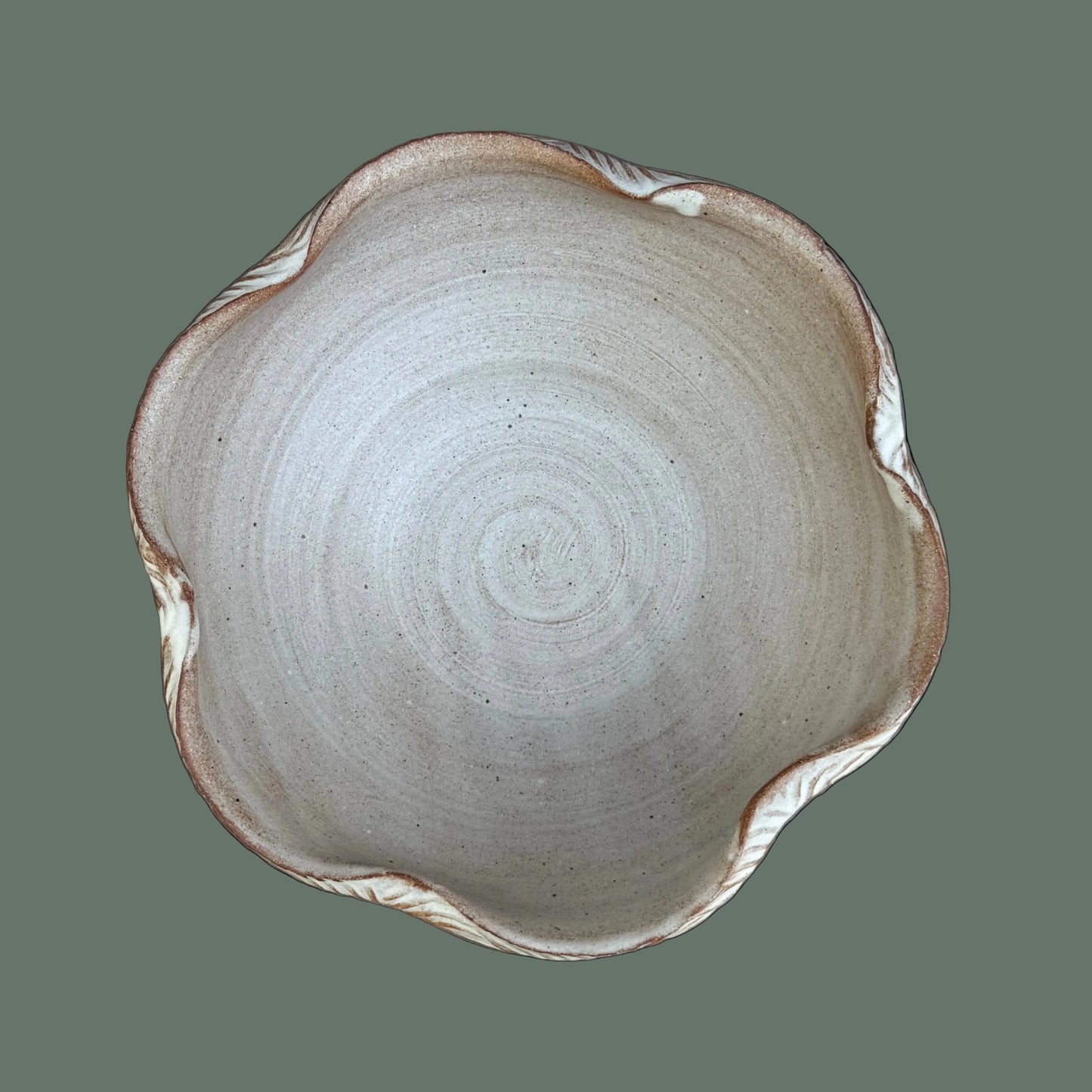 Small Wavy Rim Bowl