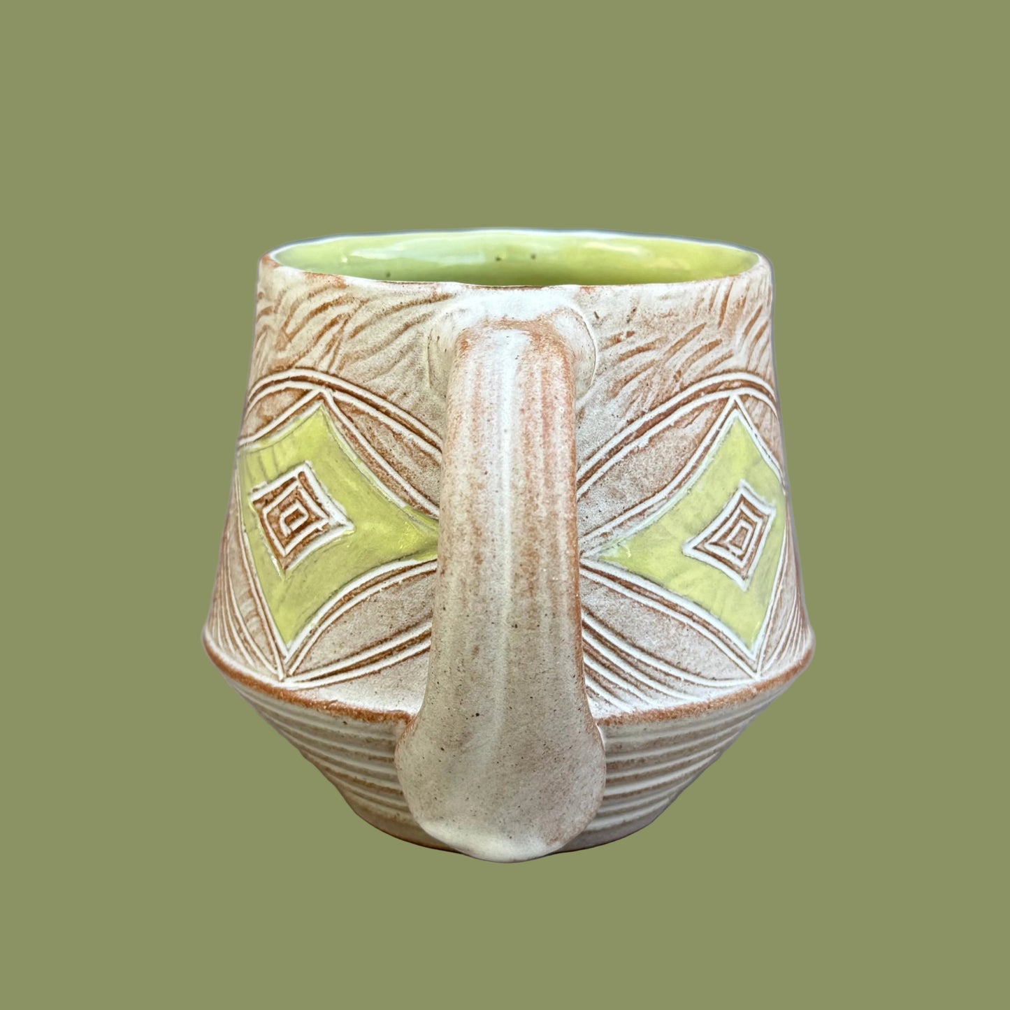 Carved Coffee Cup