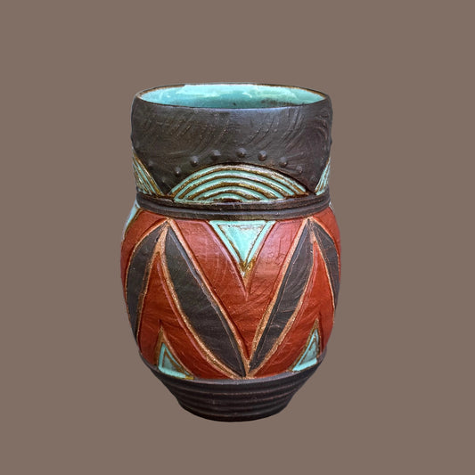 Earth Tone Tumbler