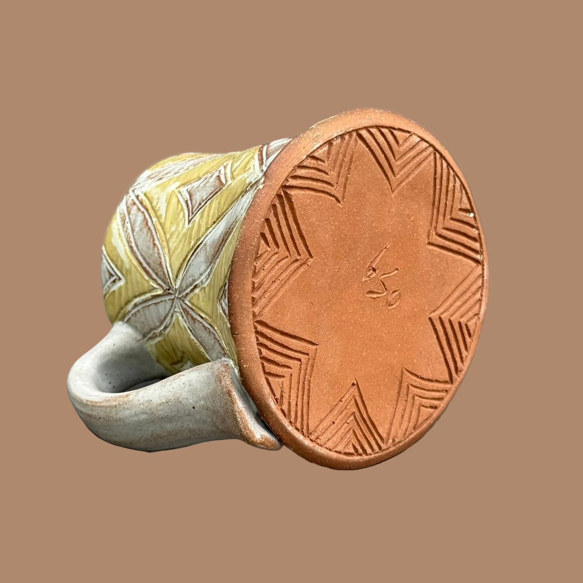 Yellow Diamond Mug
