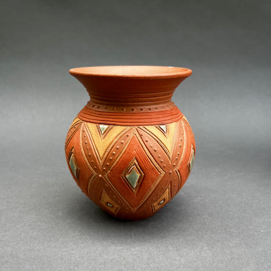 Earth Tone Vase