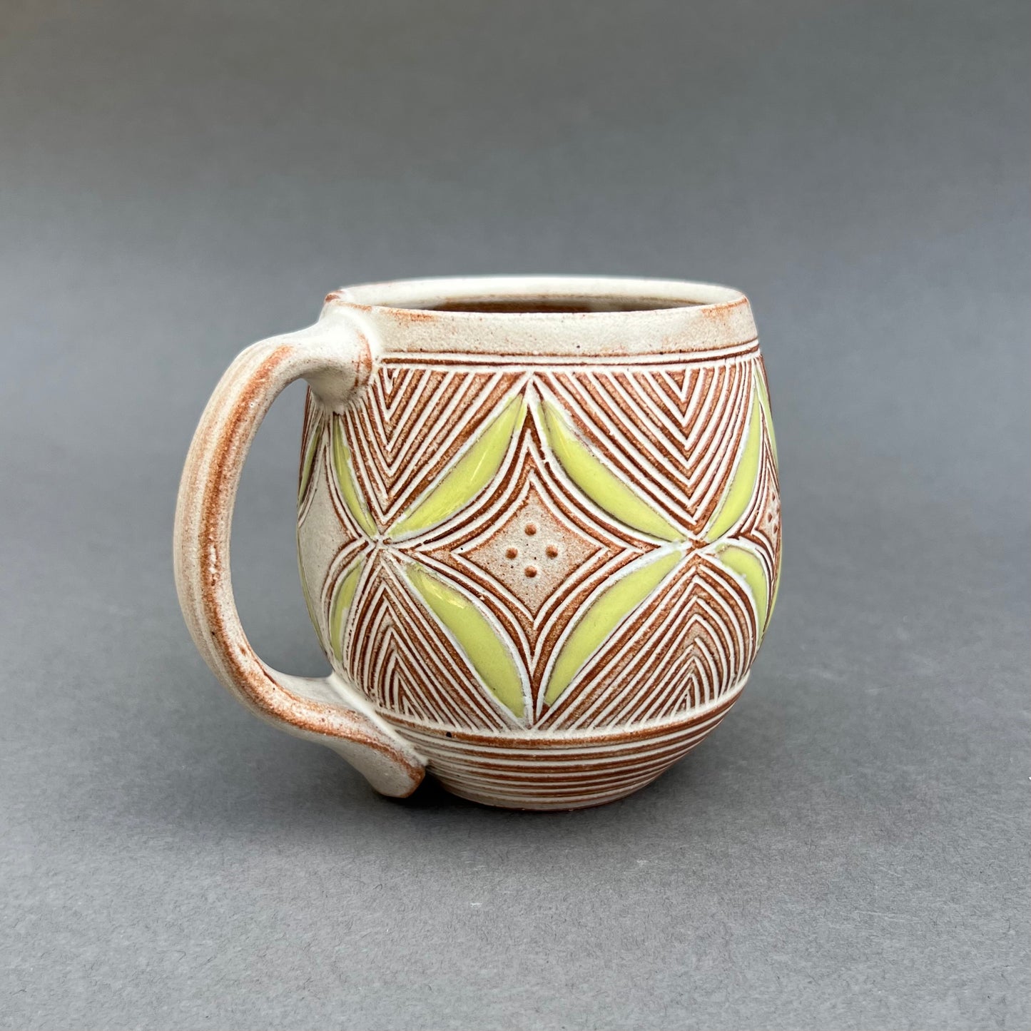 Carved Coffee Cup