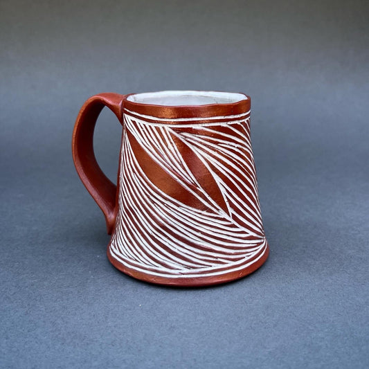 Medium Red Clay Mug