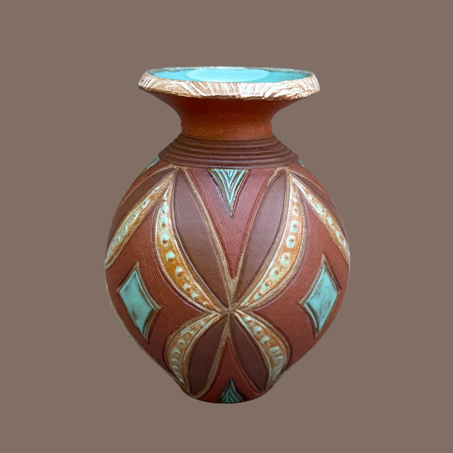 Earth Tone Vase