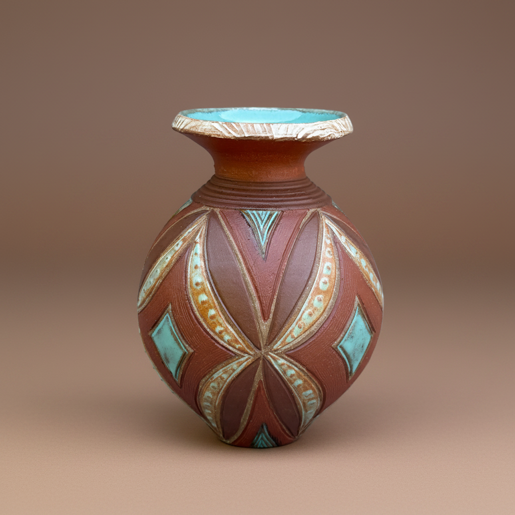 Earth Tone Vase