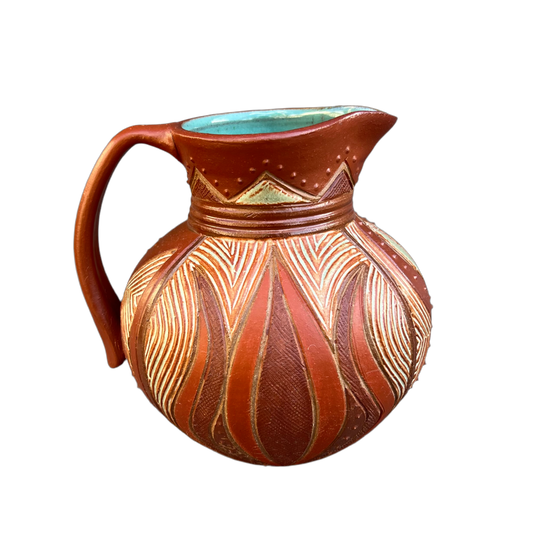 Earth Tone Roselle Jug