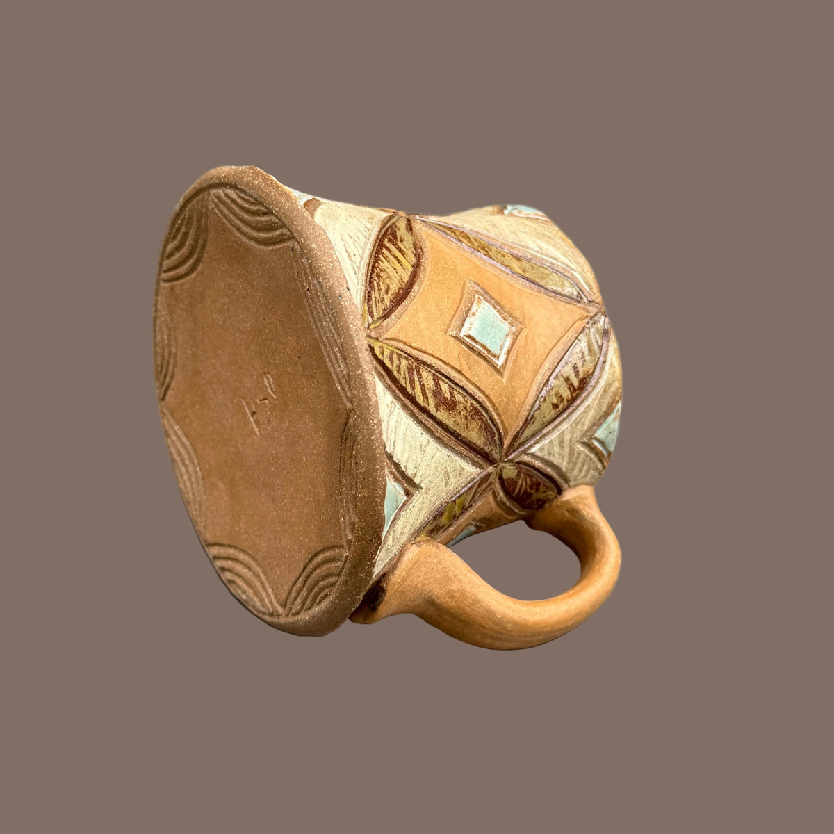 Small Earth Tone Mug