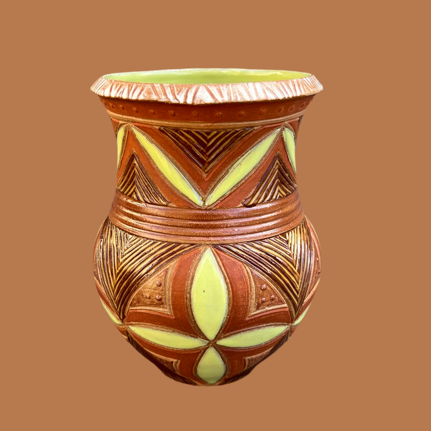 Earth Tone Vase