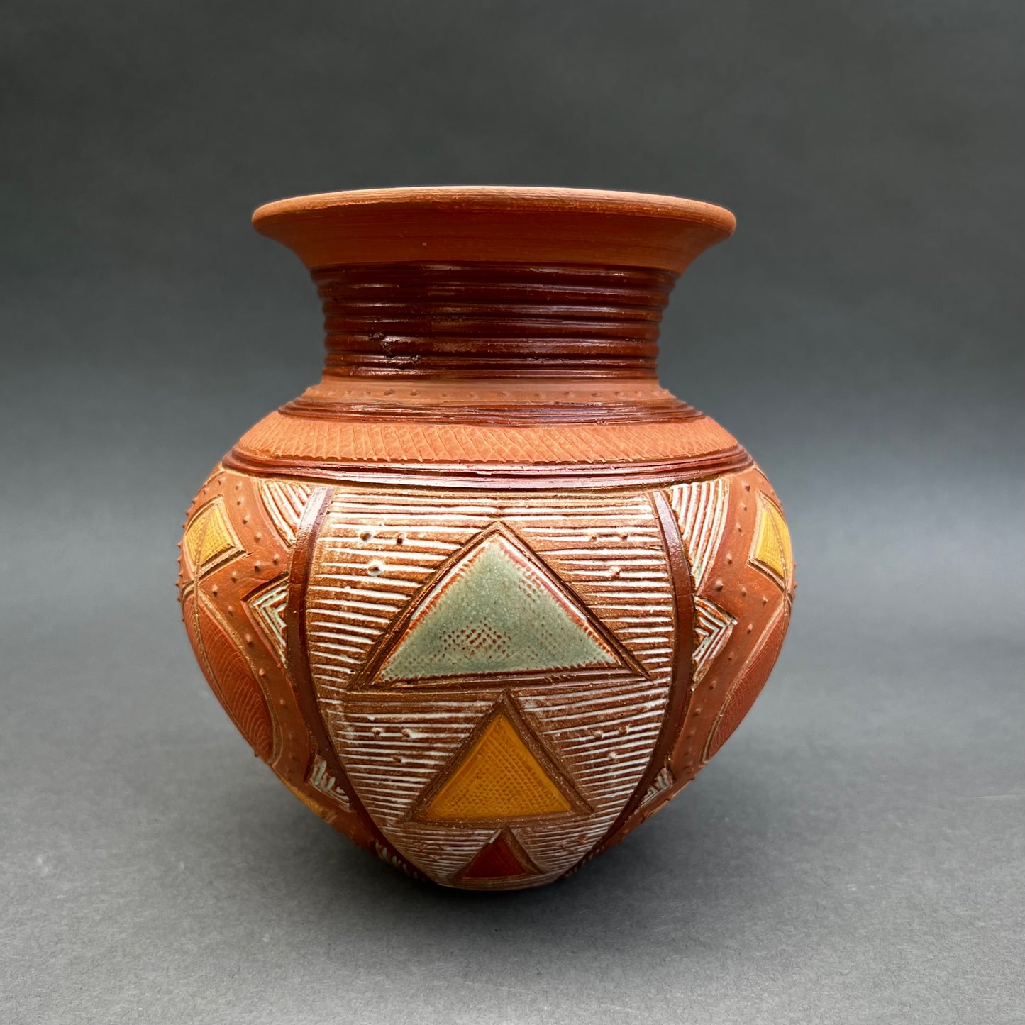 Kwali Earth Tone Vase