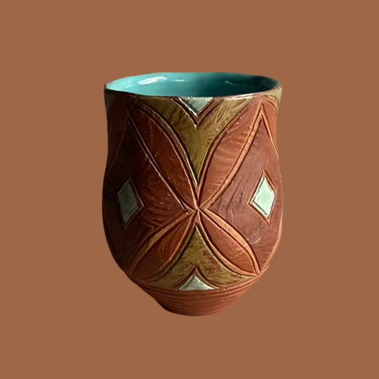 Earth Tone Cup