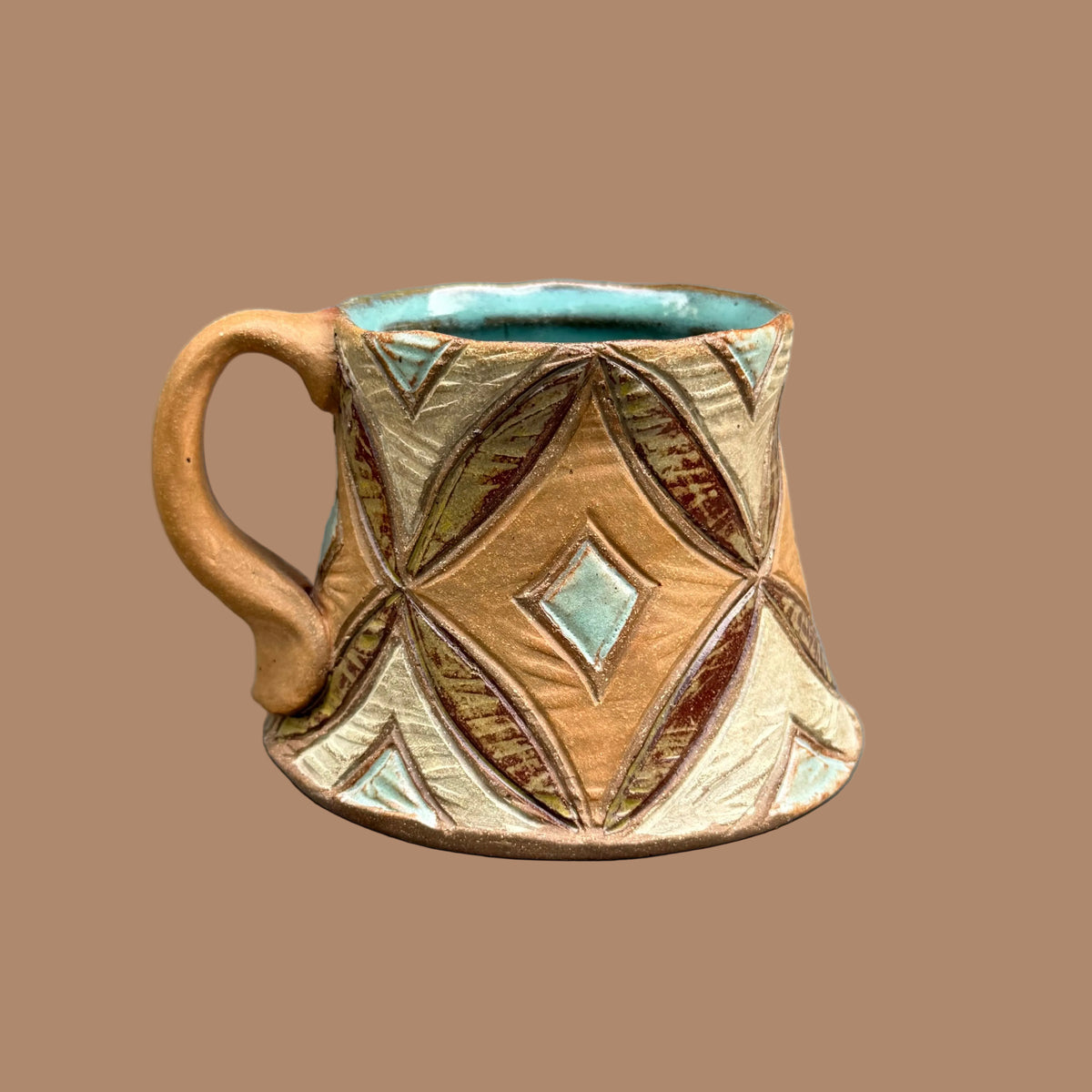 Small Earth Tone Mug