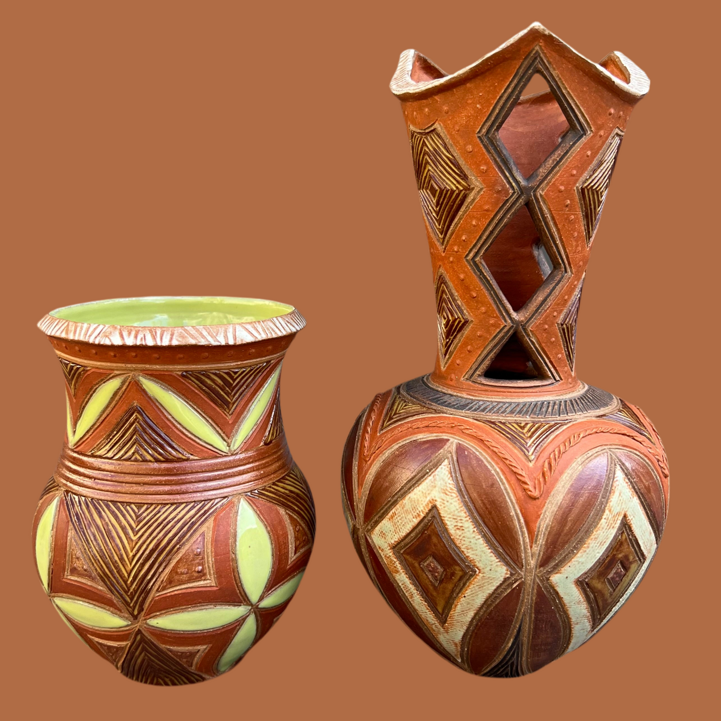 Earth Tone Vase