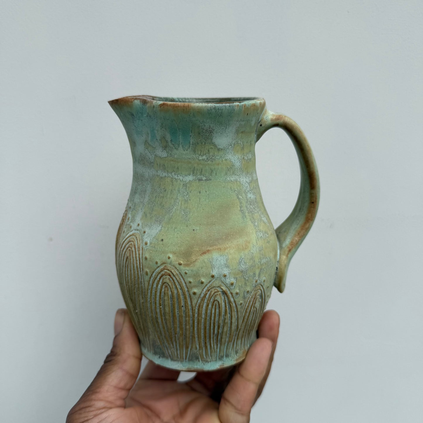 Small Copper Pitcher