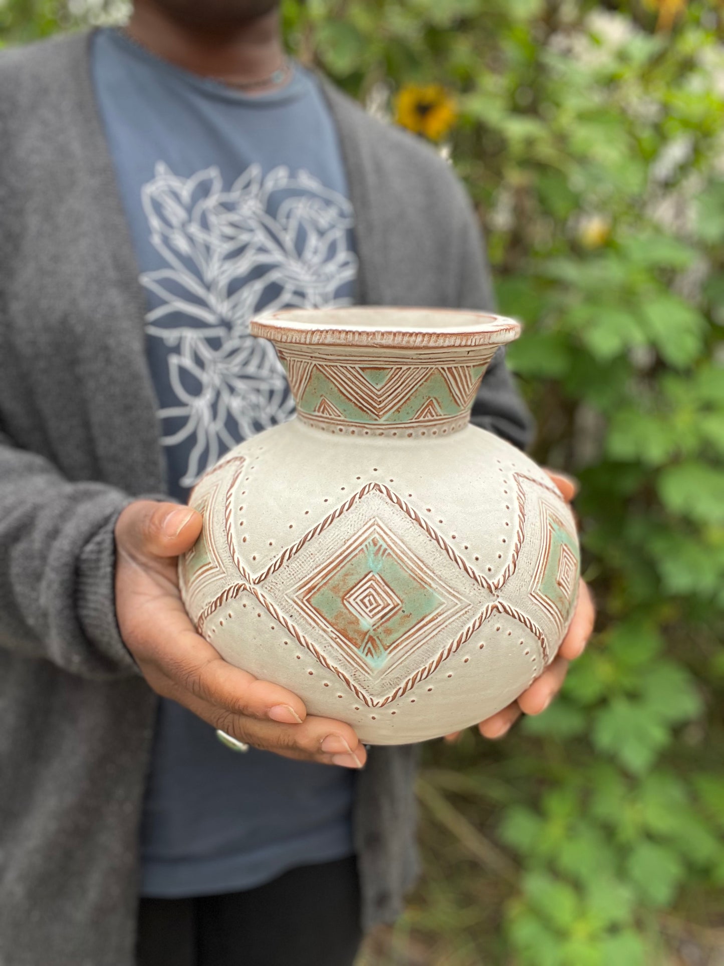 Large Coil Vase