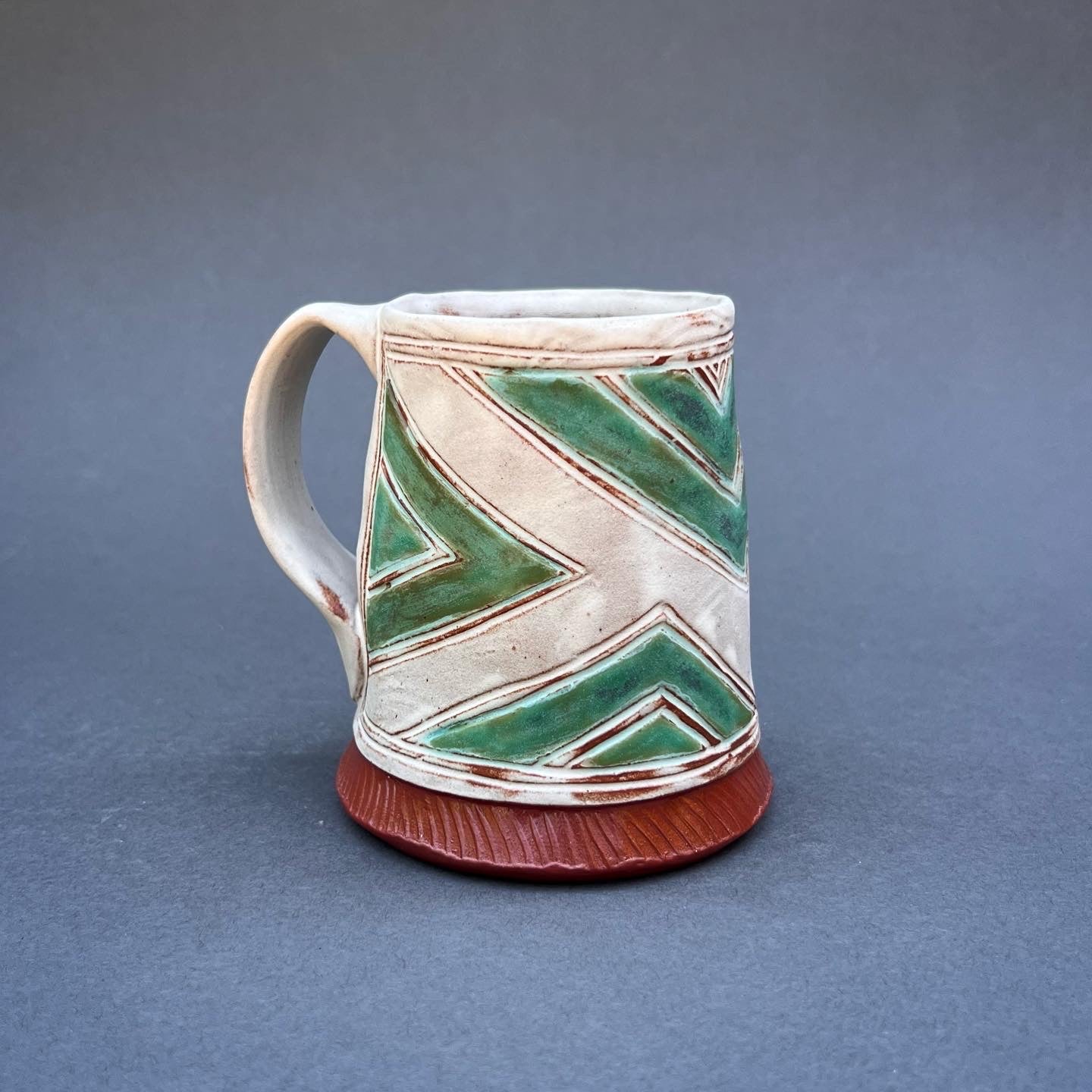 Large Bronze Shapes Mug