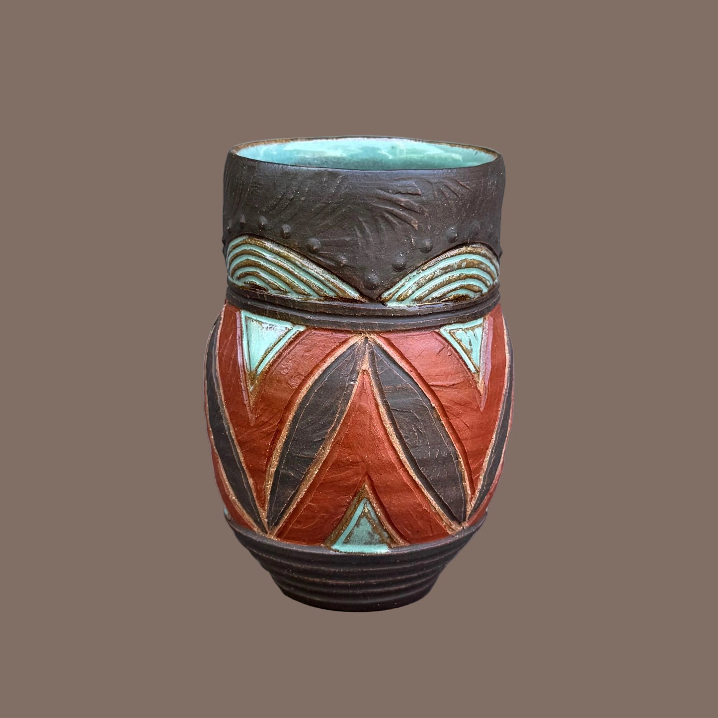 Earth Tone Tumbler