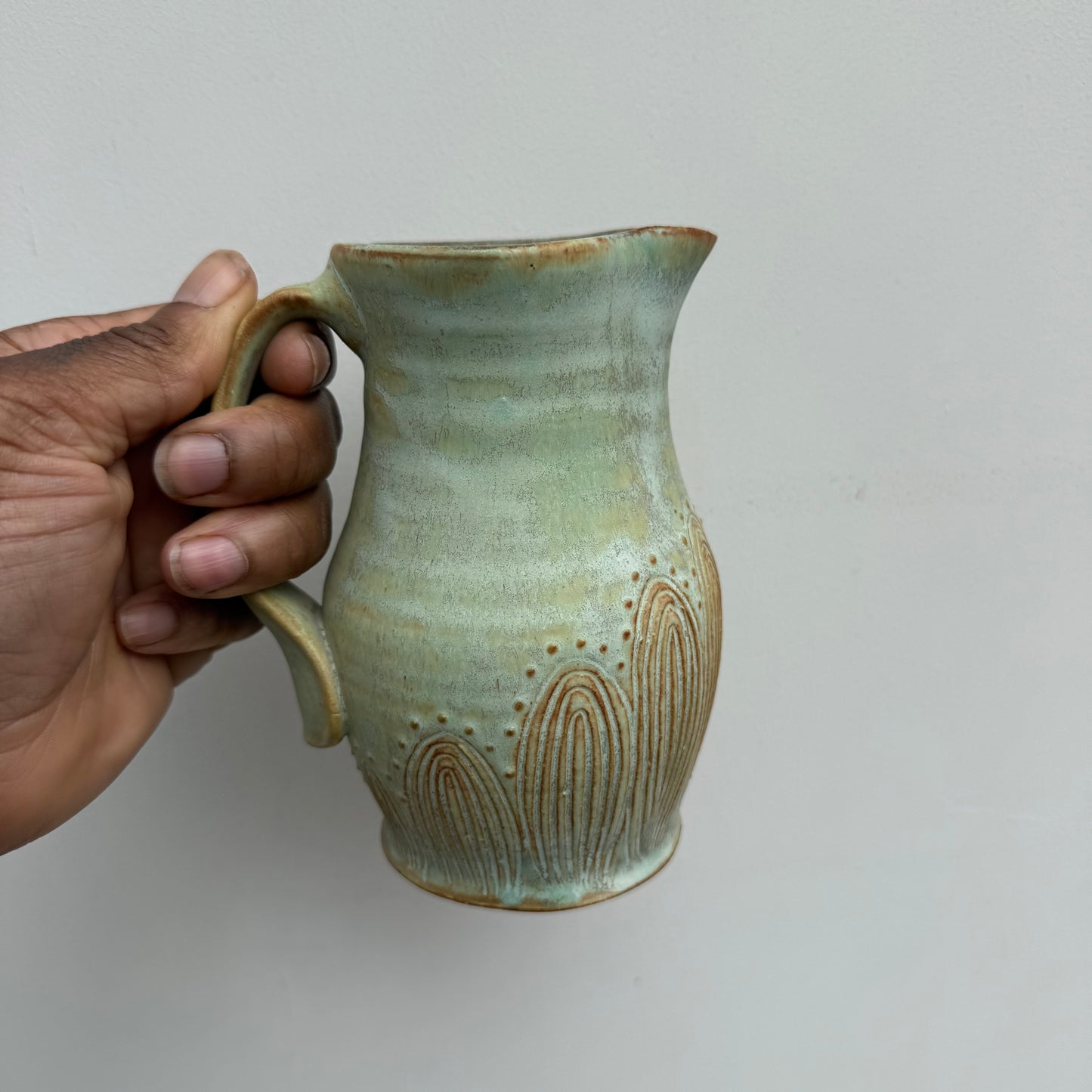 Small Copper Pitcher