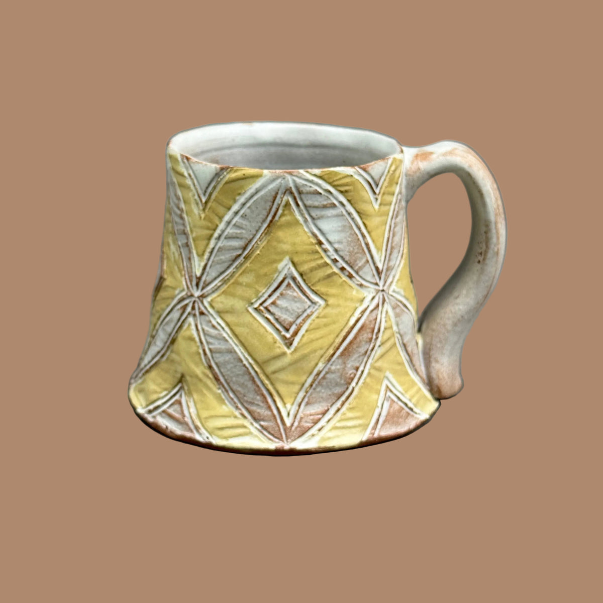 Yellow Diamond Mug