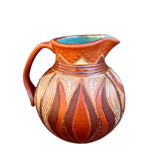 Earth Tone Roselle Jug