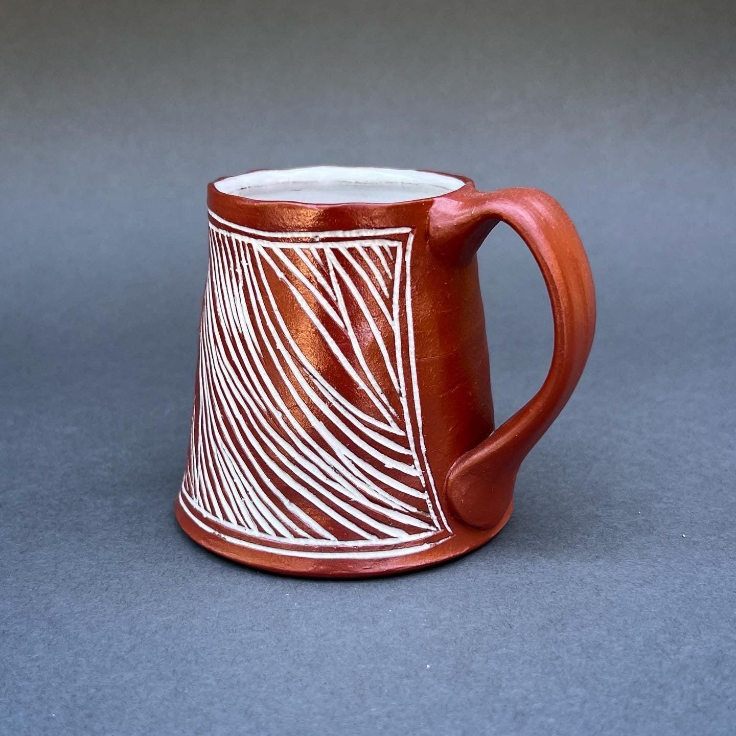 Medium Red Clay Mug