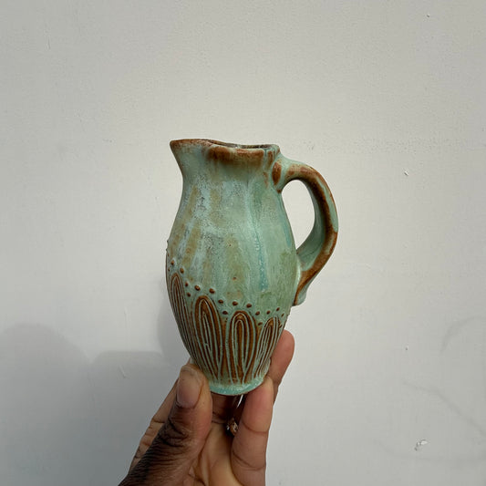 Tiny Copper Pitcher