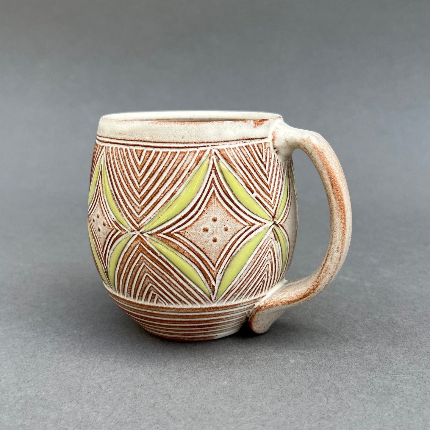 Carved Coffee Cup