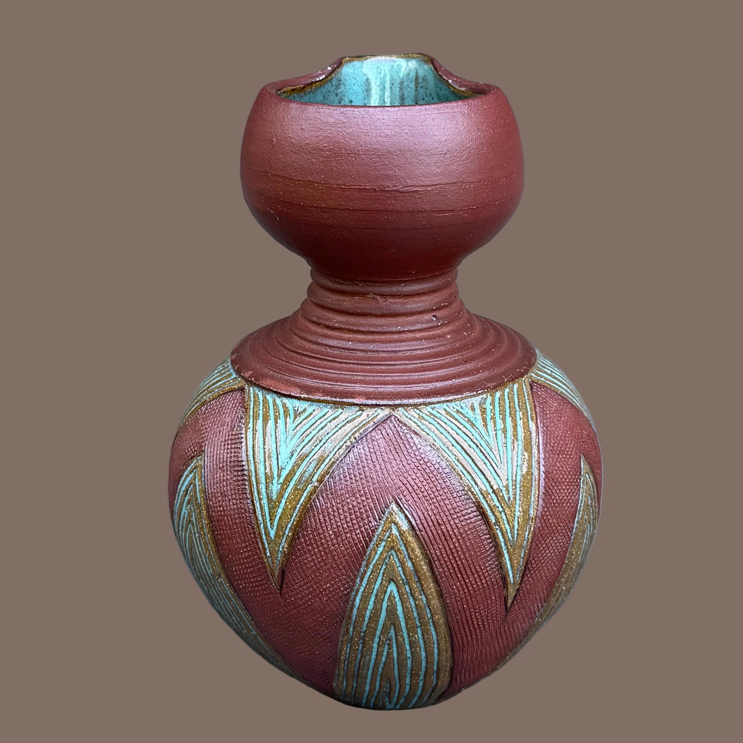 Earth Tone Nupe Jug