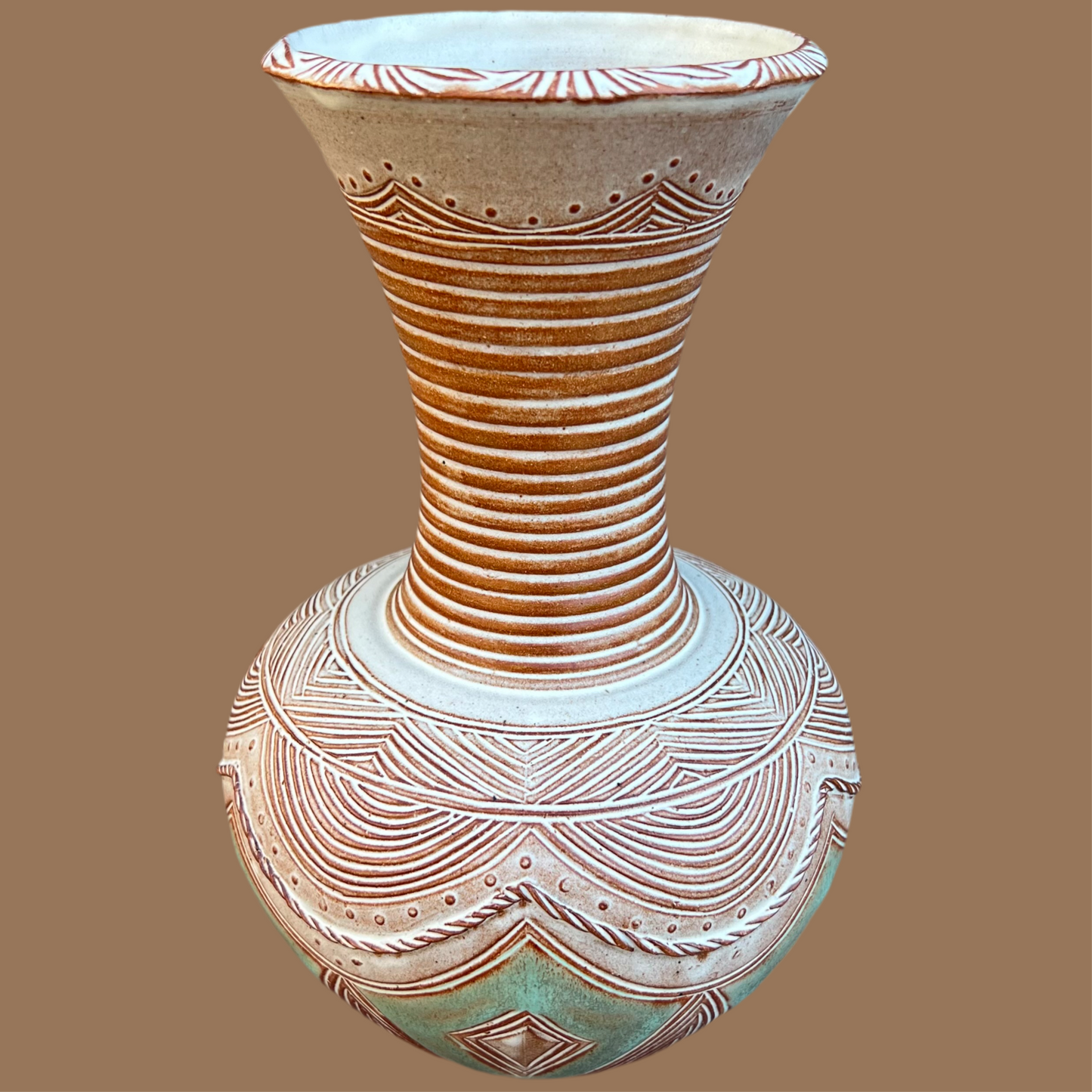 Neck Ring Vase