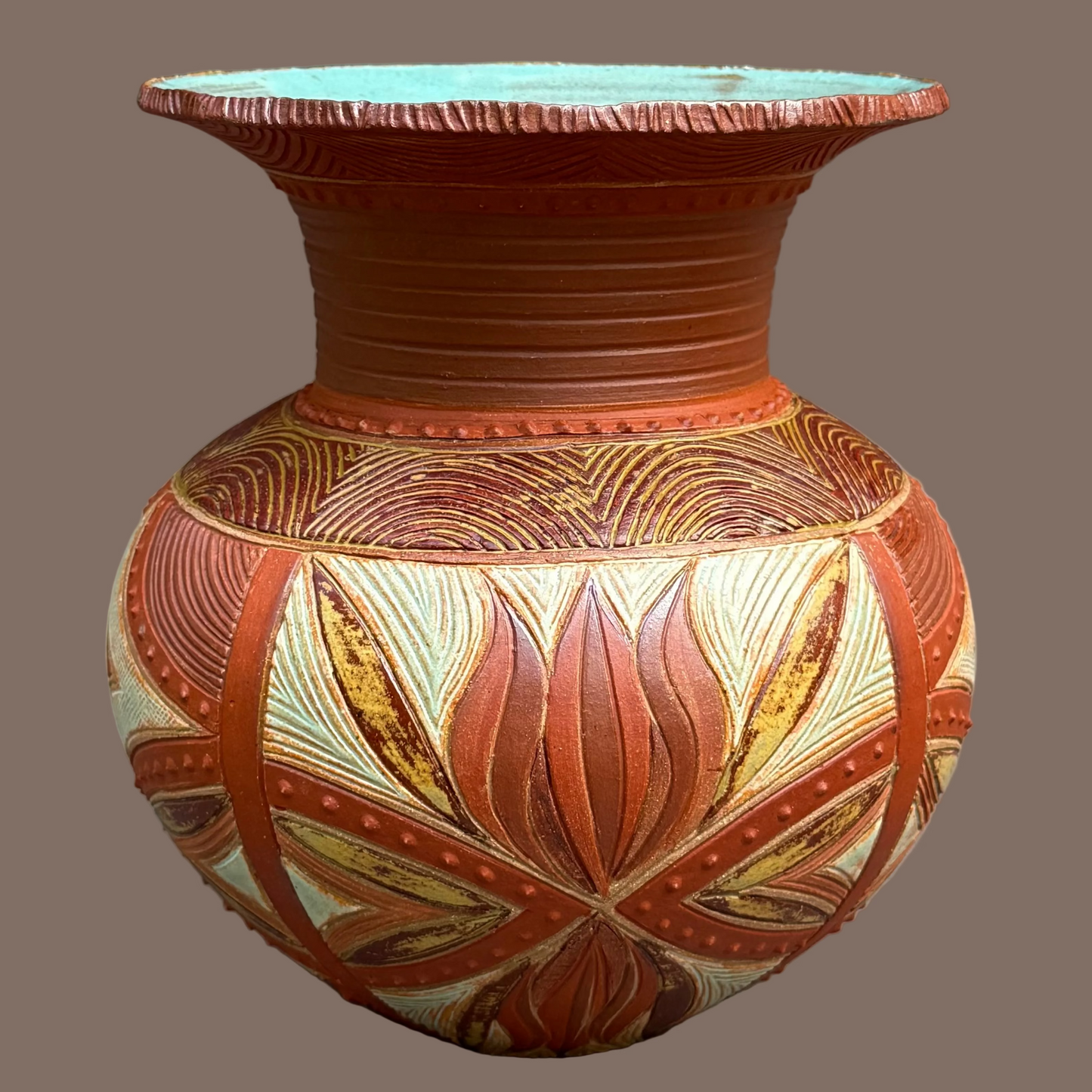 Roselle Kwali Vase