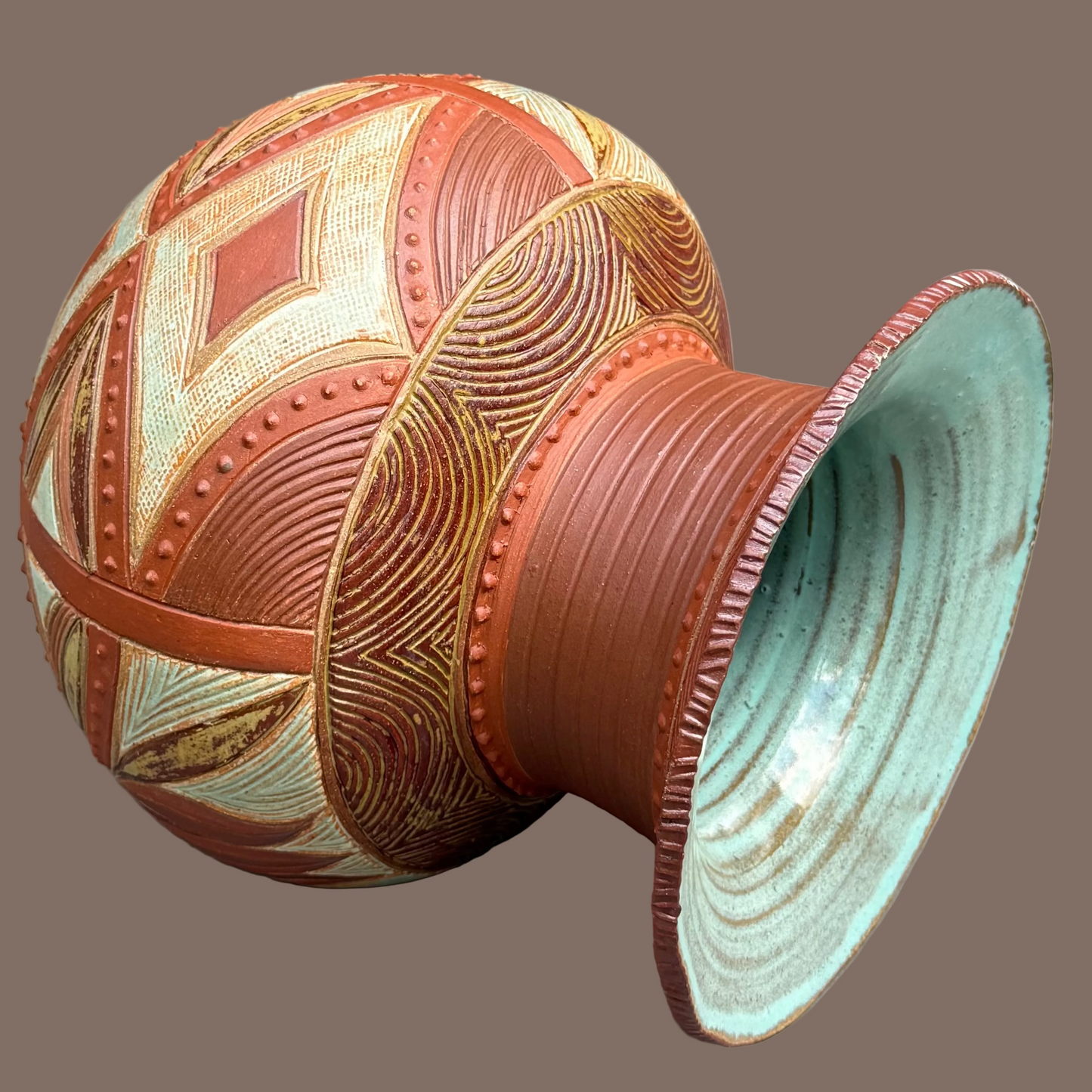Roselle Kwali Vase