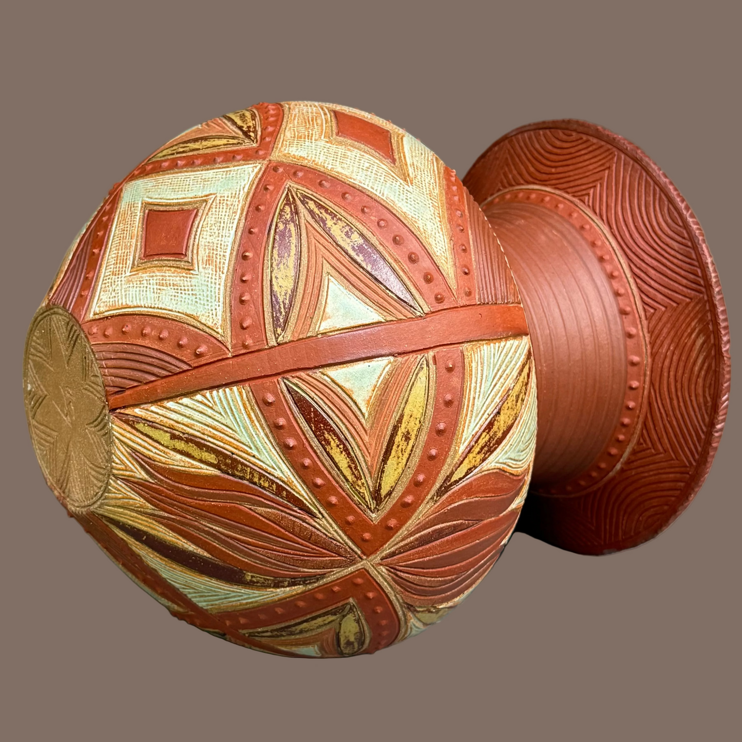 Roselle Kwali Vase