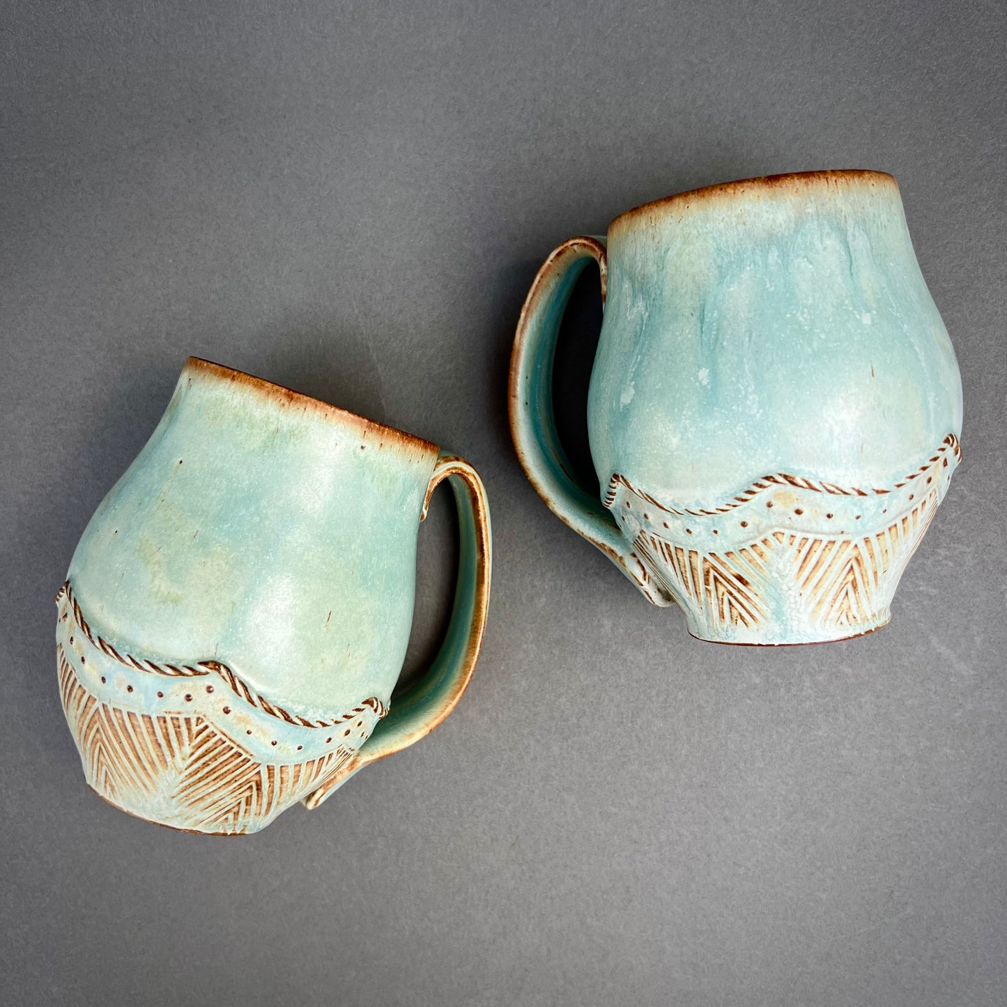 Pre-Order: Copper Coil Decorated Mug