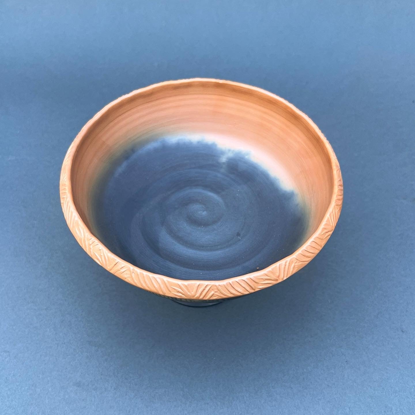 Terracotta Pedestal Bowl
